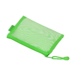 BOLSA ZIPPER BAG LIDERPAPEL POLIESTER TRANSPIRABLE MULTIUSOS DIN A6 VERDE PASTEL
