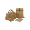 BOLSO ESCOLAR EXACOMPTA ETERNECO CUERO IMITACION VEGETAL GRANDE RECTANGULAR 105X75X205 MM