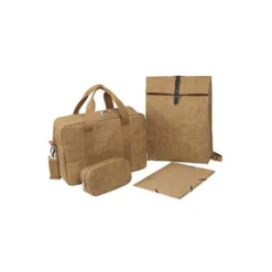BOLSO ESCOLAR EXACOMPTA ETERNECO CUERO IMITACION VEGETAL GRANDE RECTANGULAR 105X75X205 MM