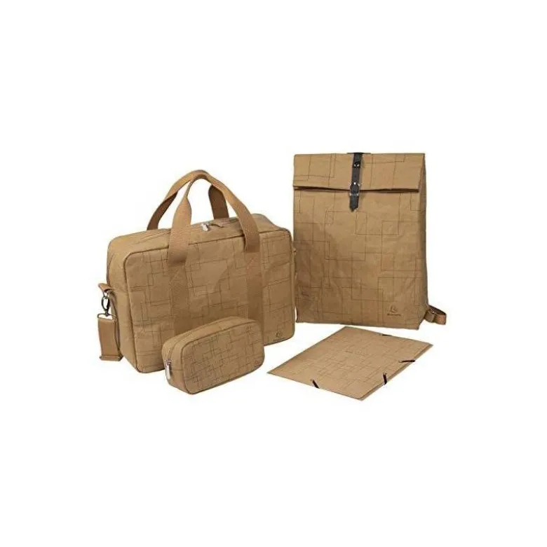 BOLSO ESCOLAR EXACOMPTA ETERNECO CUERO IMITACION VEGETAL GRANDE RECTANGULAR 105X75X205 MM