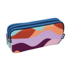 BOLSO ESCOLAR PORTATODO MILAN THE FUN MULTICOLOR 3 CREMALLERAS 220X80X100 MM