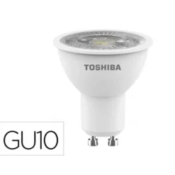 BOMBILLA LED TOSHIBA GU10 5.5W 3000K LUZ CALIDA