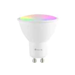 BOMBILLA NGS BULB WIFI LED GLEAM 510C HALOGENA COLORES 5W 460 LUMENES BASE GU10 REGULABLE EN INTESIDAD