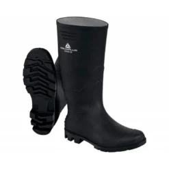 BOTAS DELTAPLUS DE SEGURIDAD STONE PVC NEGRO SUELA DE TACOS TALLA 40