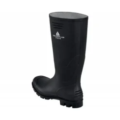 BOTAS DELTAPLUS DE SEGURIDAD STONE PVC NEGRO SUELA DE TACOS TALLA 41
