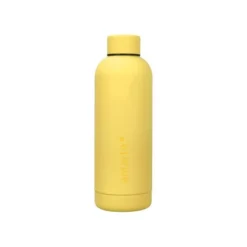 BOTELLA PORTALIQUIDOS ANTARTIK ISOTERMICA ACERO INOXIDABLE LIBRE DE BPA COLOR AMARILLO 500 ML