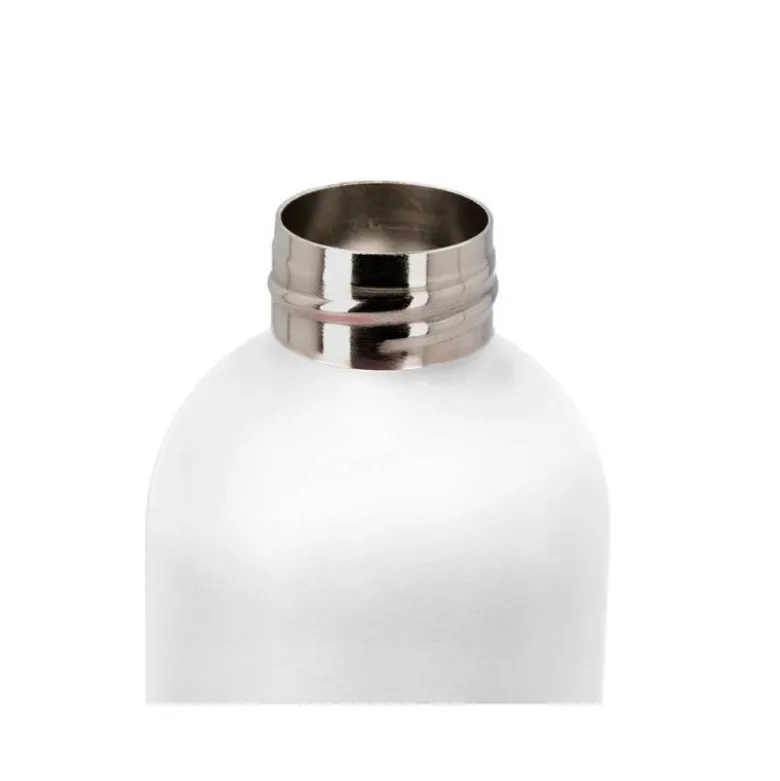 BOTELLA PORTALIQUIDOS ANTARTIK ISOTERMICA ACERO INOXIDABLE LIBRE DE BPA COLOR BLANCO 750 ML