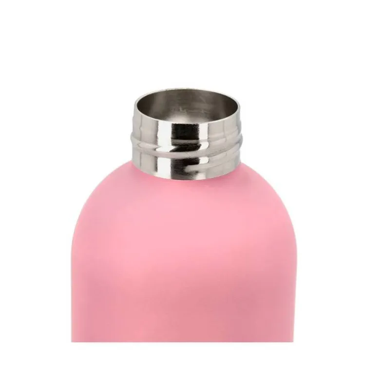 BOTELLA PORTALIQUIDOS ANTARTIK ISOTERMICA ACERO INOXIDABLE LIBRE DE BPA COLOR ROSA 500 ML