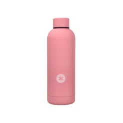 BOTELLA PORTALIQUIDOS ANTARTIK ISOTERMICA ACERO INOXIDABLE LIBRE DE BPA COLOR ROSA 500 ML