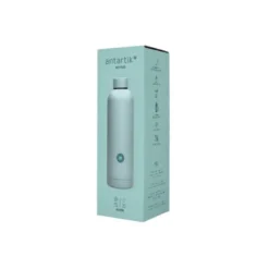 BOTELLA PORTALIQUIDOS ANTARTIK ISOTERMICA ACERO INOXIDABLE LIBRE DE BPA COLOR MENTA 500 ML