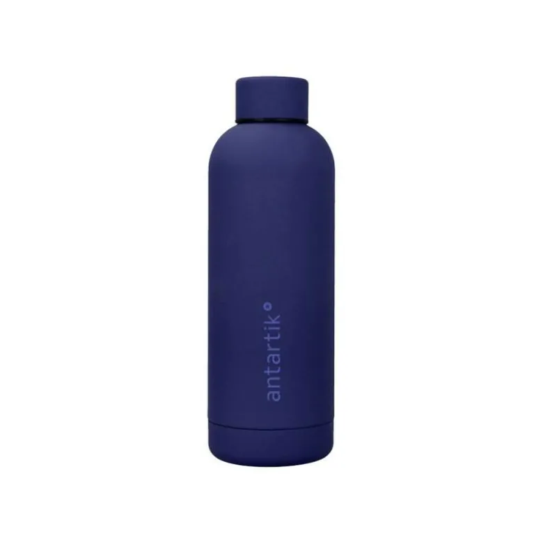 BOTELLA PORTALIQUIDOS ANTARTIK ISOTERMICA ACERO INOXIDABLE LIBRE DE BPA COLOR AZUL 500 ML
