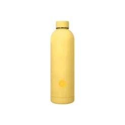 BOTELLA PORTALIQUIDOS ANTARTIK ISOTERMICA ACERO INOXIDABLE LIBRE DE BPA COLOR AMARILLO 750 ML