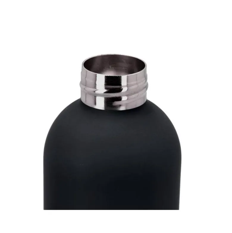 BOTELLA PORTALIQUIDOS ANTARTIK ISOTERMICA ACERO INOXIDABLE LIBRE DE BPA COLOR NEGRO 500 ML