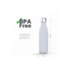 BOTELLA PORTALIQUIDOS IBILI ACERO INOXIDABLE TERMO COLOR MANGO CAPACIDAD 500 ML