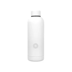 BOTELLA PORTALIQUIDOS ANTARTIK ISOTERMICA ACERO INOXIDABLE LIBRE DE BPA COLOR BLANCO 500 ML