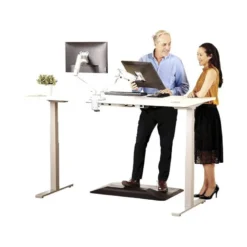 BRAZO PARA MONITOR FELLOWES SERIE EPPA AJUSTABLE ALTURA 2 PANTALLAS NORMATIVA VESA HASTA 10 KG BLANCO