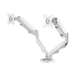 BRAZO PARA MONITOR FELLOWES SERIE EPPA AJUSTABLE ALTURA 2 PANTALLAS NORMATIVA VESA HASTA 10 KG BLANCO