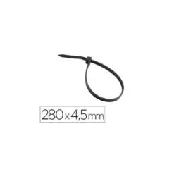 Bridas 3M para exterior color negro 280x4,5 mm