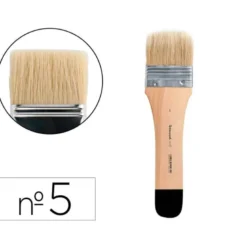BROCHA PALETINA PLANA LIDERPAPEL ANCHO 57 MM DE PELO DE CERDA CERTIFICADO FSC