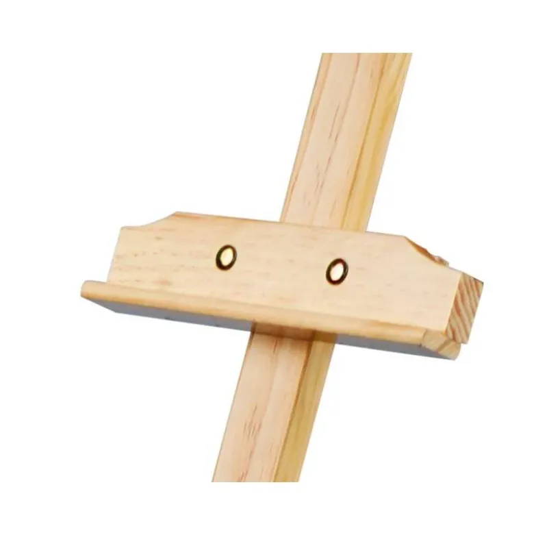 CABALLETE DE PIE PINTOR LIDERPAPEL MADERA DE PINO BARNIZADO 58,5X175X75 CM CERTIFICADO FSC