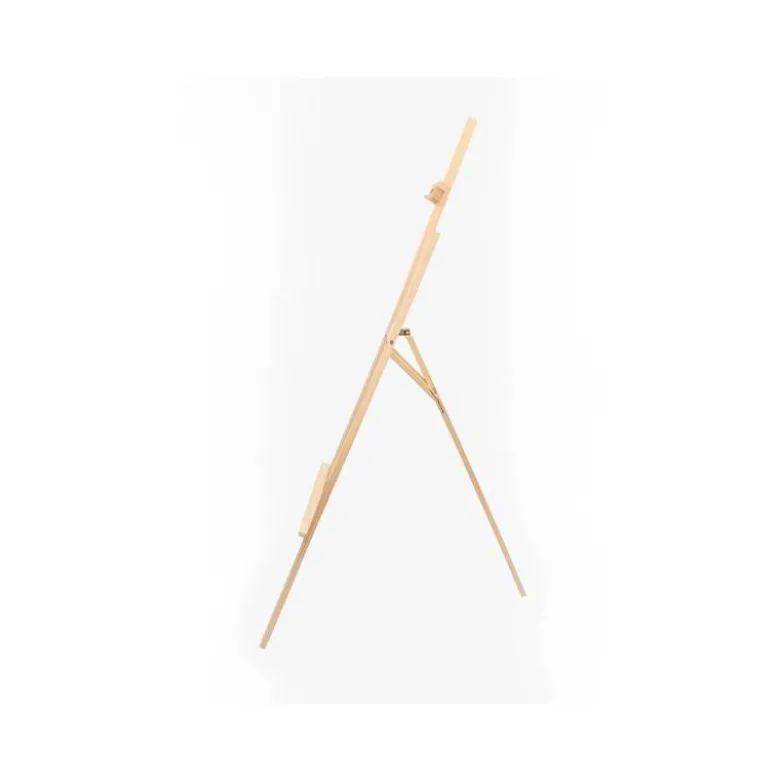 CABALLETE DE PIE PINTOR LIDERPAPEL MADERA DE PINO BARNIZADO 58,5X175X75 CM CERTIFICADO FSC