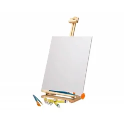 CABALLETE PINTOR LIDERPAPEL SOBREMESA MADERA FSC 80X27,5X30 CM
