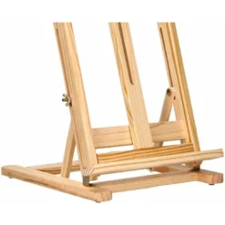 CABALLETE PINTOR LIDERPAPEL SOBREMESA MADERA FSC 80X27,5X30 CM
