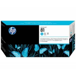 Cabezal HP 81 Cian con limpiador C4951A DesignJet series 5000, 5500