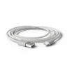 CABLE GROOVY USB 2.0 A APPLE LIGHTNING LONGITUD 1 METRO COLOR BLANCO