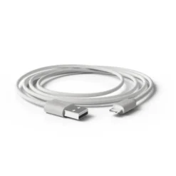 CABLE GROOVY USB 2.0 A APPLE LIGHTNING LONGITUD 1 METRO COLOR BLANCO