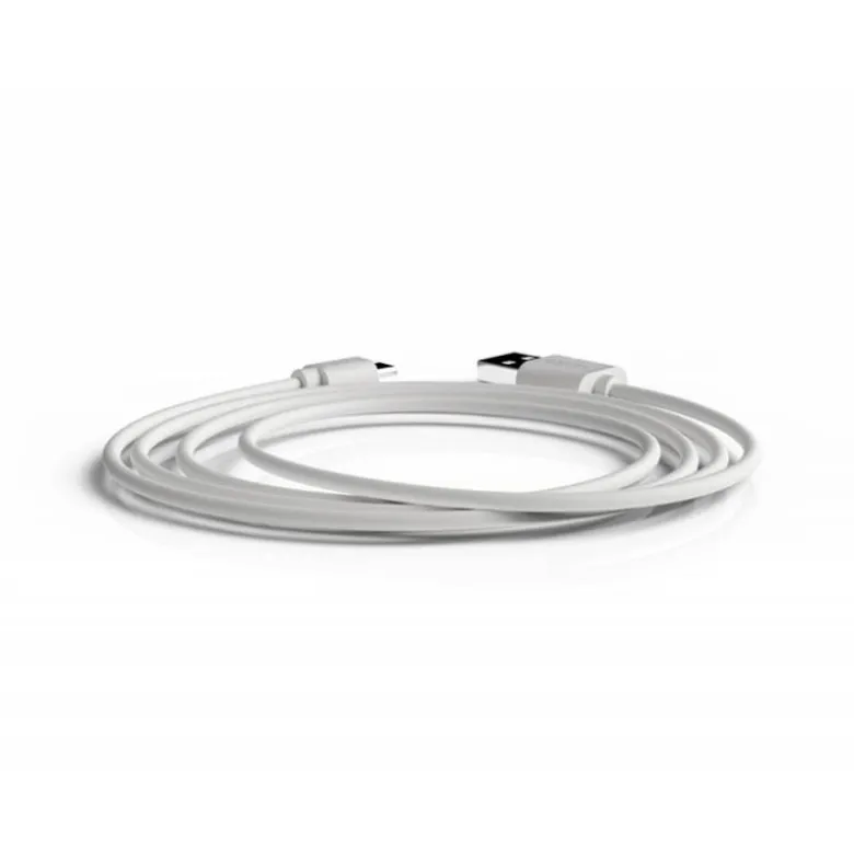 CABLE GROOVY USB-A A MICRO USB LONGITUD 1 MT COLOR BLANCO