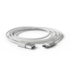 CABLE GROOVY USB-A A TIPO C LONGITUD 1 MT COLOR BLANCO