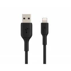 CABLE LIGHTNING BELKIN CAA001BT2MBK A USB-A BOOST CHARGE LONGITUD 2 M COLOR NEGRO