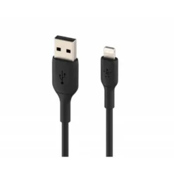 CABLE LIGHTNING BELKIN CAA001BT2MBK A USB-A BOOST CHARGE LONGITUD 2 M COLOR NEGRO