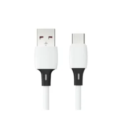 CABLE USB-C A USB-A Q-CONNECT PVC LONGITUD 1M BLANCO