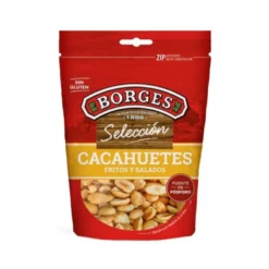 CACAHUETE BORGES FRITO/SALADO BOLSA DE 100 GR