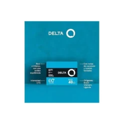 CAFE DELTA Q DESCAFEINADO CAPSULAS XL MONODOSIS INTENSIDAD 1