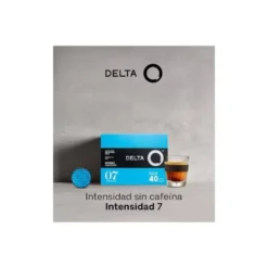 CAFE DELTA Q DESCAFEINADO CAPSULAS XL MONODOSIS INTENSIDAD 1