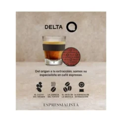 Cafe Delta Qalidus Capsulas para cafetera Delta Qool