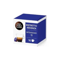 CAFE DOLCE GUSTO RISTRETTO ARDENZA INTESIDAD 11 CAJA DE 16 CAPSULAS