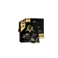CAFE L'OR ESPRESSO RISTRETTO INTENSIDAD 11 CAJA DE 10 CAPSULAS COMPATIBLE NESPRESSO