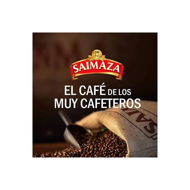CAFE SAIMAZA EXTRA FUERTE ESPRESSO INTENSIDAD 11 CAJA DE 50 CAPSULAS COMPATIBLE NESPRESSO