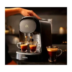 CAFETERA DE CAPSULAS PHILIPS BARISTA 19 BARES 1450W 1L DOBLE ESPRESSO COMPATIBLE CON CAPSULAS L'OR Y NESPRESSO
