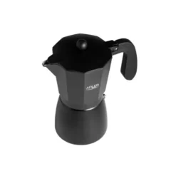 CAFETERA ITALIANA ADLER ESPRESSO 6 TAZAS 300ML VALIDO PARA VITROCERAMICA COCINA ELECTRICA Y FUEGO