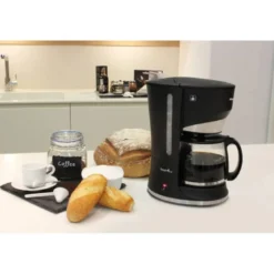 CAFETERA RISTRETTO MAGEFESA 12 TAZAS CON FILTRO EXTRAIBLE Y PLACA CALEFACTORA ANTIADHERENTE 800W