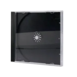 Caja de CD/DVD marca Q-Connect. Caja 10 ud.