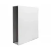 CAJA ARCHIVADOR LIDERPAPEL DE PALANCA CARTON FOLIO DOCUMENTA LOMO 75MM COLOR BLANCA