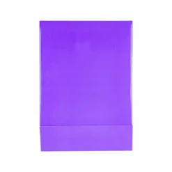 CAJA ARCHIVADOR LIDERPAPEL DE PALANCA CARTON FOLIO DOCUMENTA LOMO 75 MM LILA