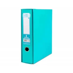 Caja archivador Liderpapel lomo 75 mm VERDE CLARO