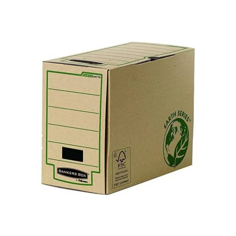 Caja Archivo Definitivo Fellowes Carton Reciclado Folio 150 mm